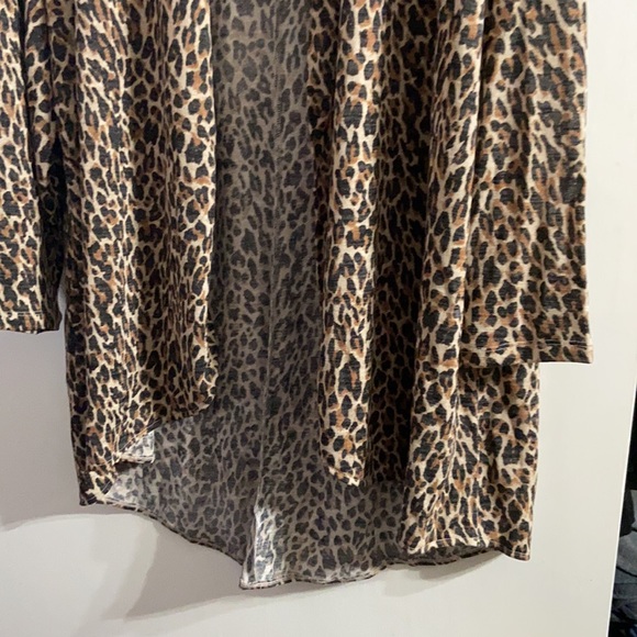 BNWT Lane Bryant Leopard Cardigan 18/20 - Picture 3 of 9